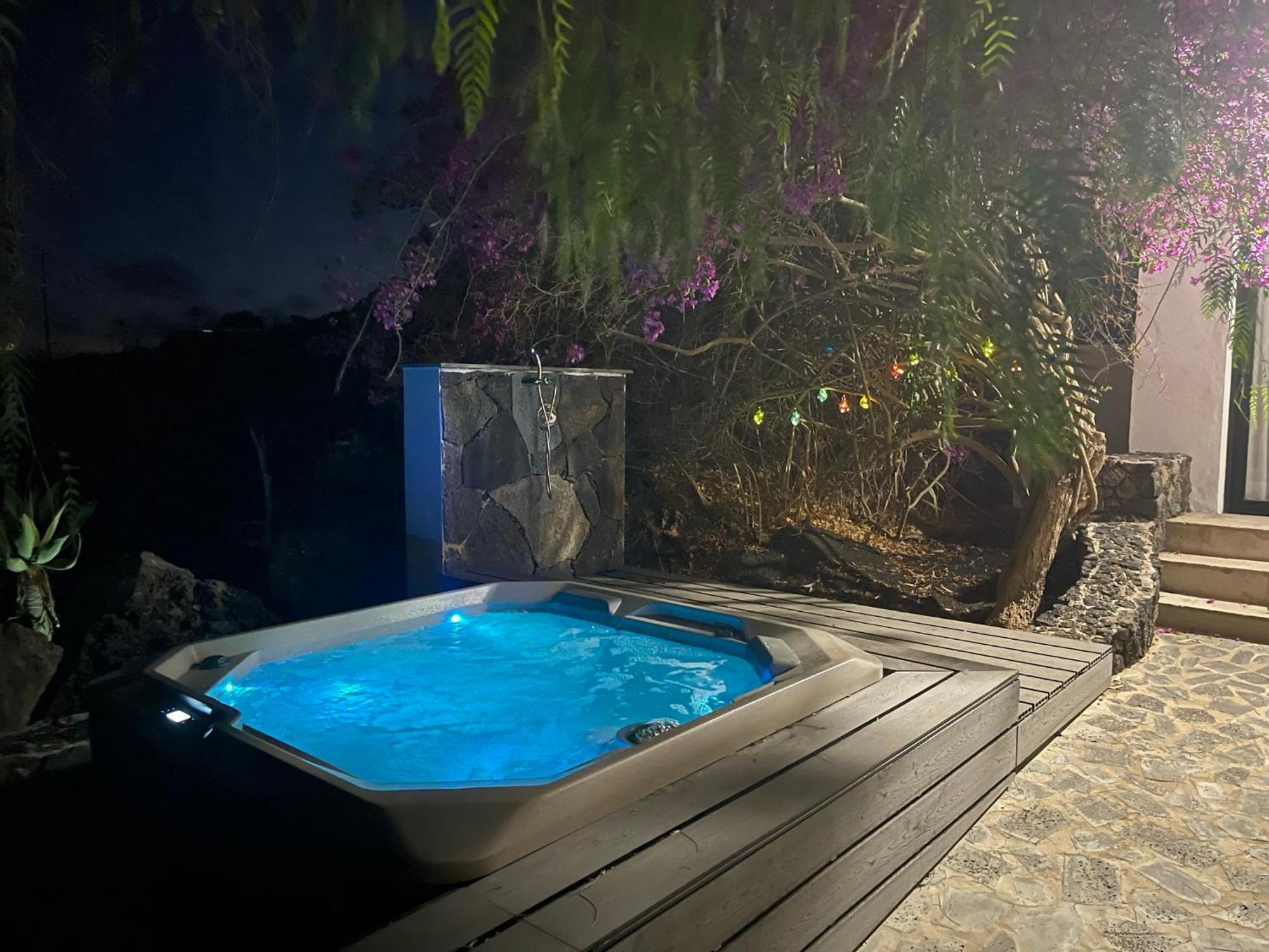 Cosy Finca, Sea Views, Jacuzzi La Asomada  Kültér fotó